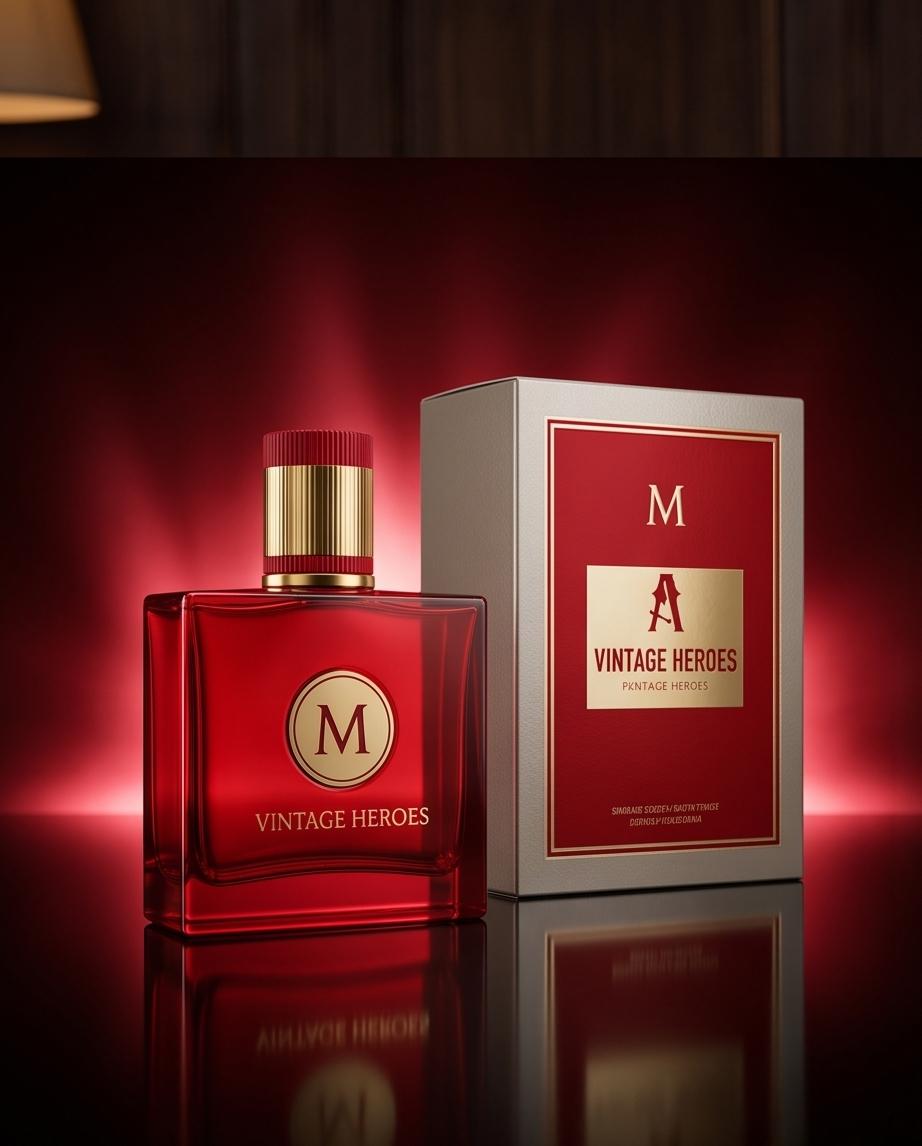 Profumo Uomo Intenso e Speziato Flacone Rosso