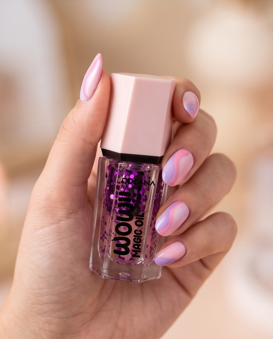 WOW Magic Oil DDONNA Lip Oil Glitterato per Labbra Lucide