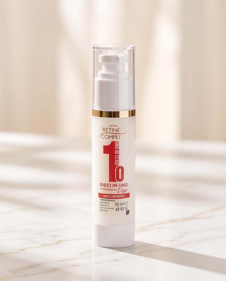 Siero Viso 10 in 1 Trattamento Multiazione Completo