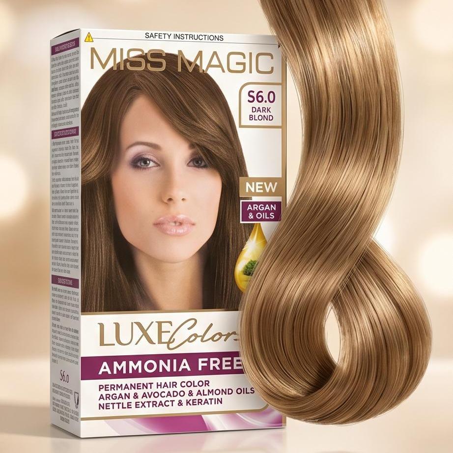 Tinta per Capelli Donna Senza Ammoniaca con Argan