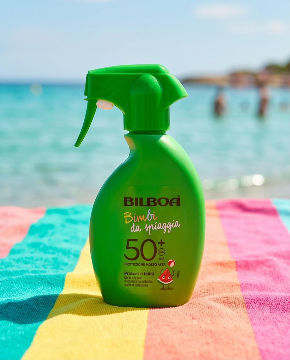 Spray Solare Bambini SPF 50+ Bilboa Bimbi