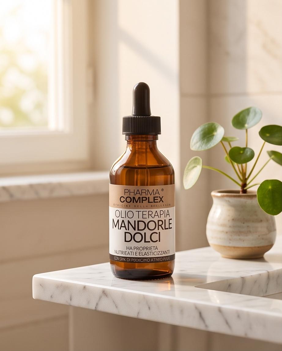 Olio Corpo alle Mandorle Dolci Nutriente ed Elasticizzante in Formato con Contagocce