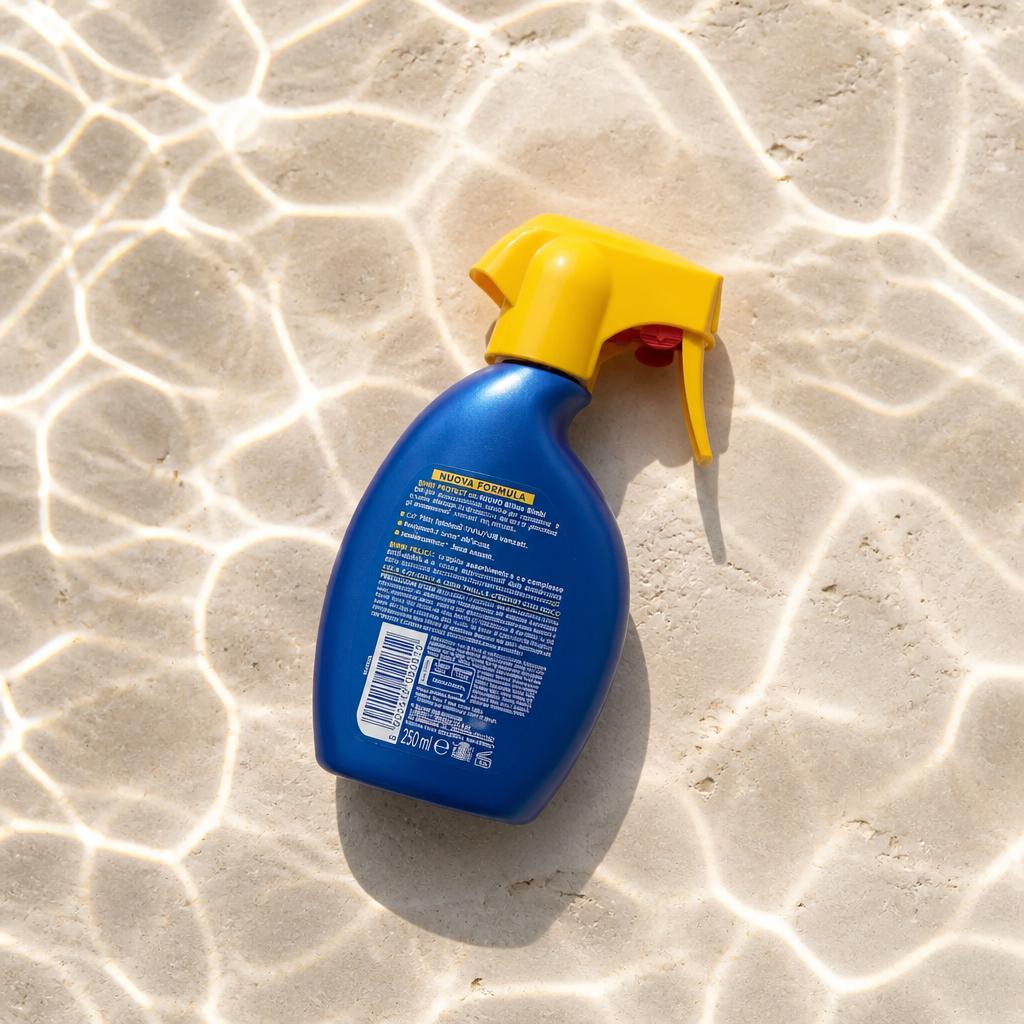 Solare Spray Bambini SPF50+ Pelli Sensibili Super Idratante
