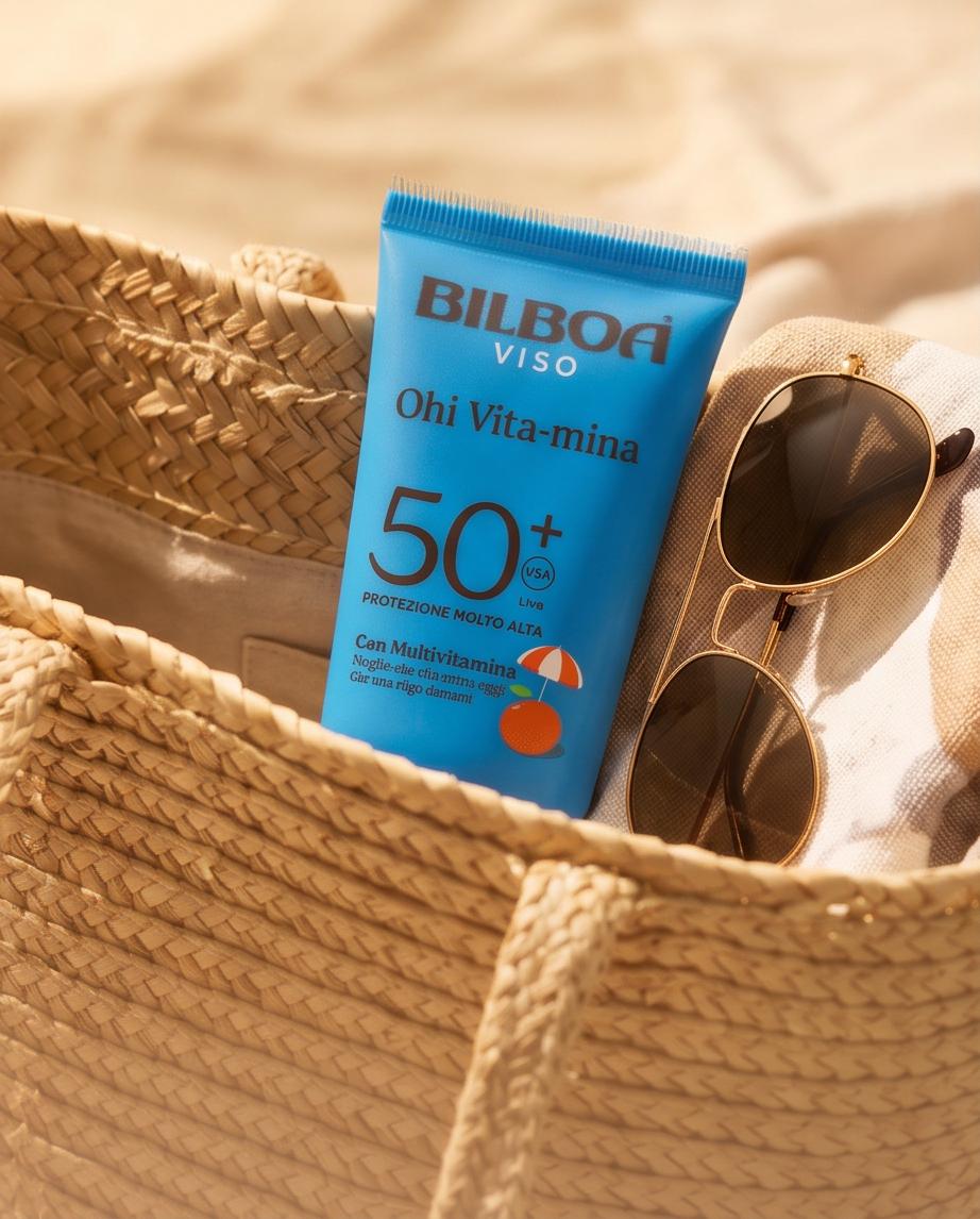Spray Solare SPF 50+ con Aloe e Olio Multivitaminico