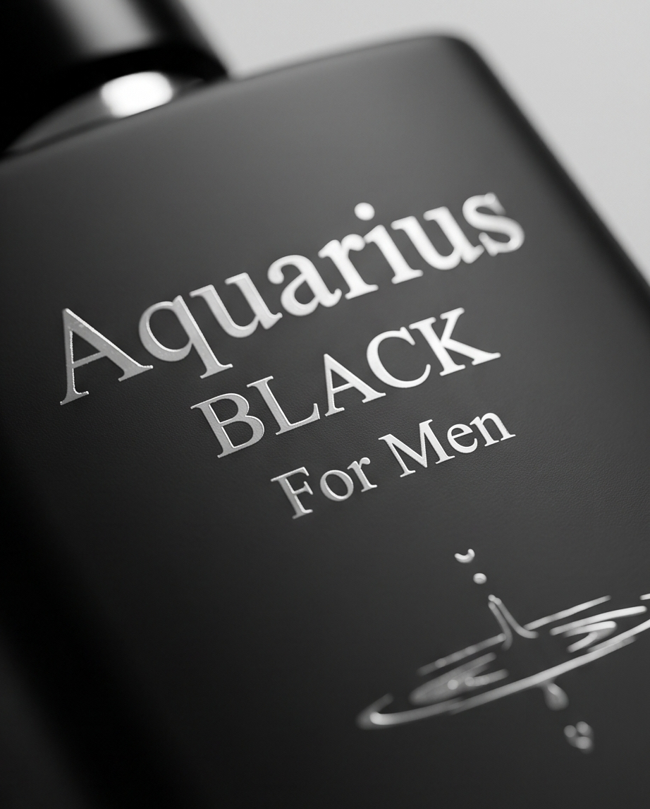Aquarius Black – Eau de Toilette Uomo 100ml