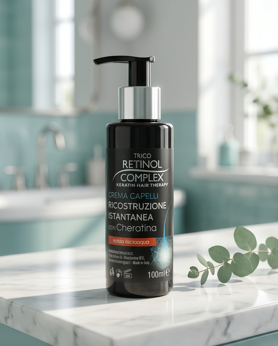  CREMA CAPELLI RIPARAZIONE ISTANTANEA ALLA CHERATINA JESKAA