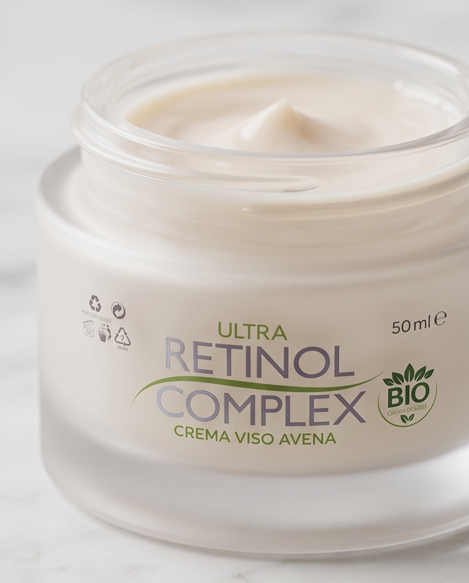 Crema Viso Avena Anti-Age Lenitiva e Protettiva Bio