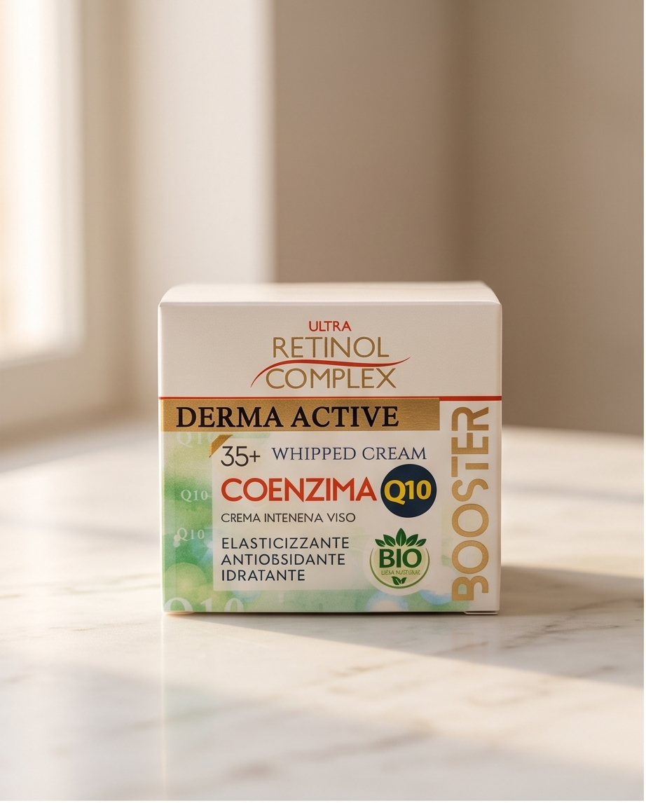 Crema Viso Whipped Coenzima Q10 Elasticizzante e Antiossidante 35+