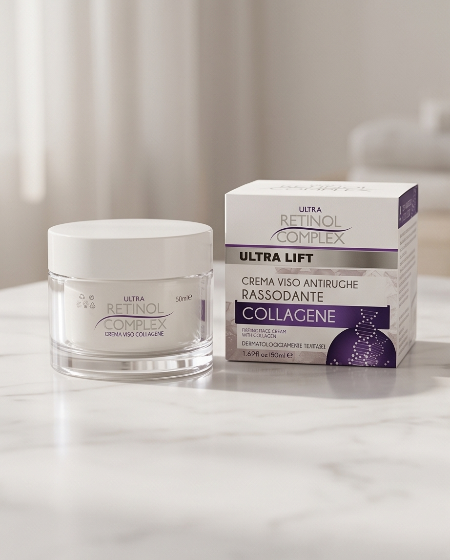 Crema Viso Collagene Antirughe e Rassodante Ultra Lift 50ml