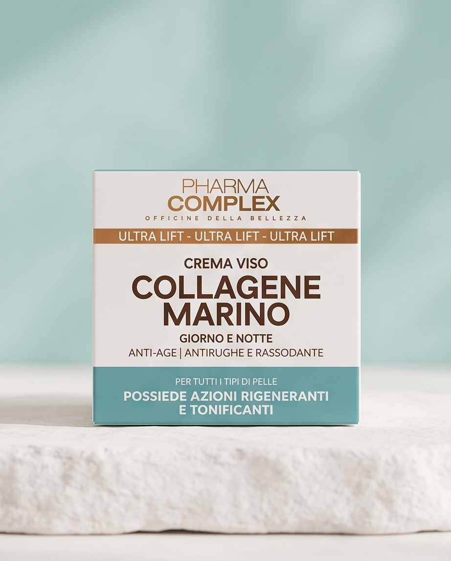 Crema Viso Collagene Marino Anti-Age Giorno e Notte