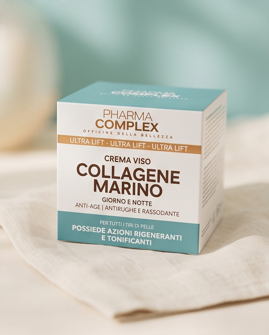 Crema Viso Collagene Marino Anti-Age Giorno e Notte