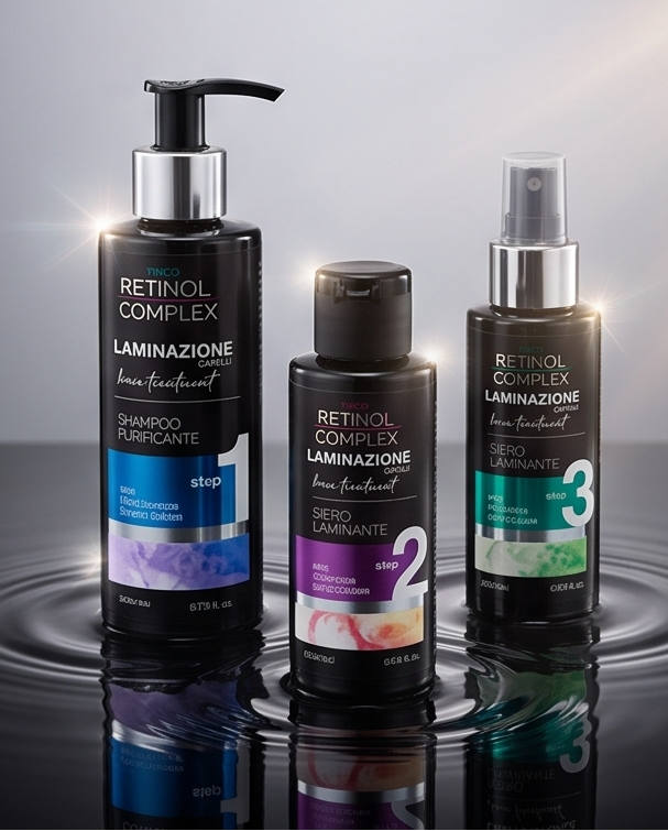 Trattamento Laminazione Capelli 3 Step: Kit Completo per Capelli Perfetti