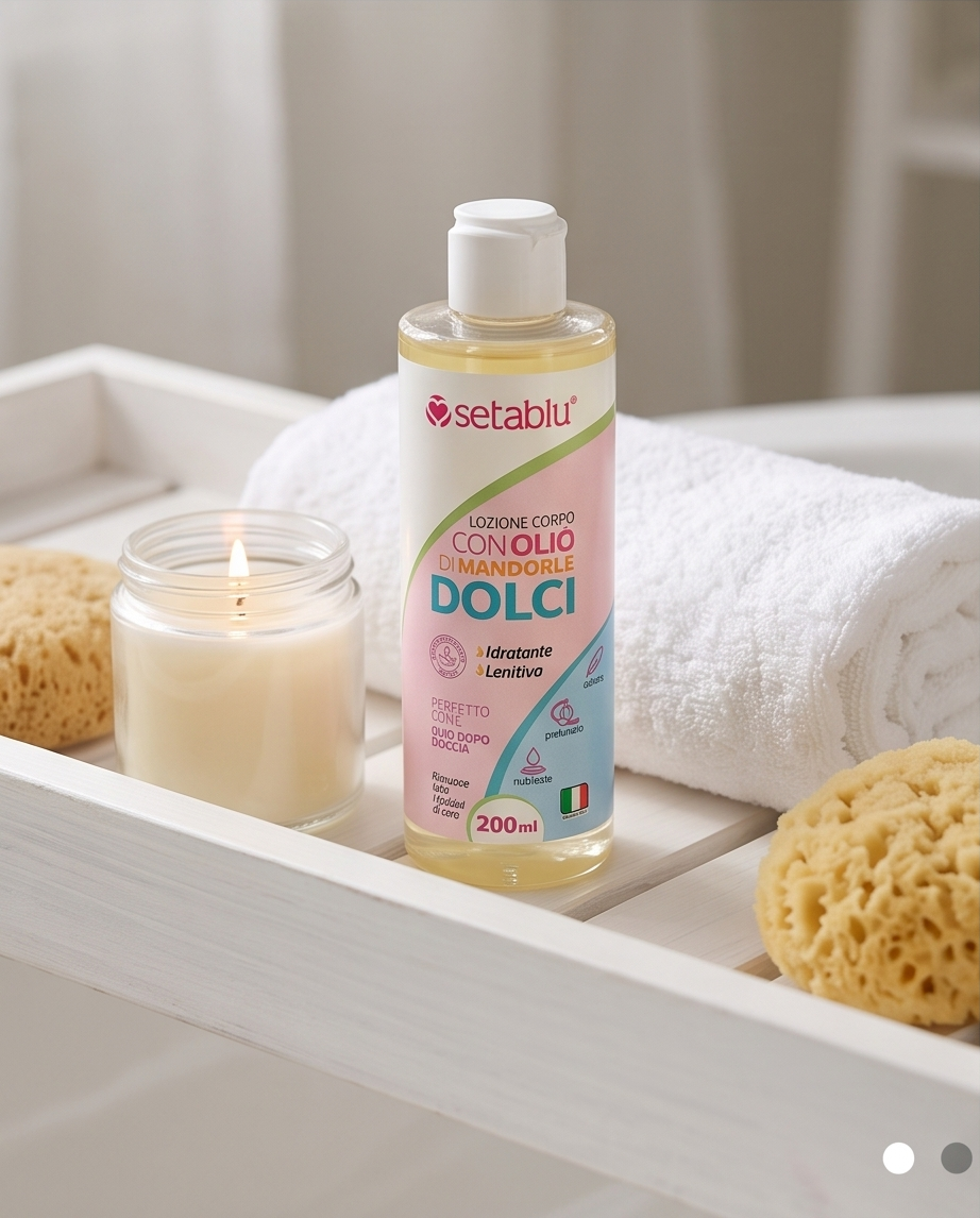 Lozione Corpo Mandorle Dolci: Idratante e Setosa