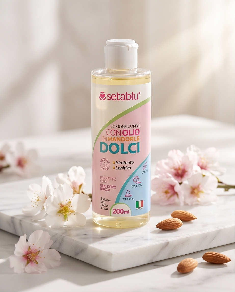 Lozione Corpo Mandorle Dolci: Idratante e Setosa
