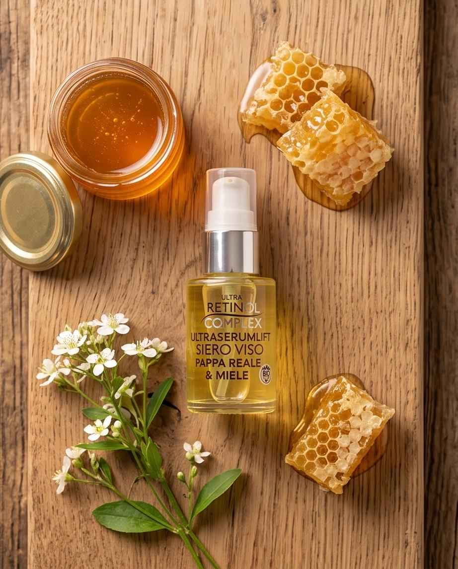 Ultraserum Lift: Siero Viso con Pappa Reale e Miele