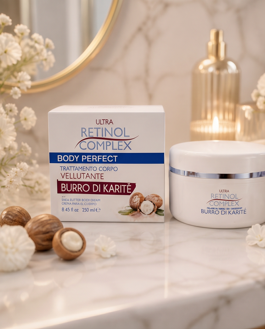 Crema Corpo Burro di Karité Nutriente e Rigenerante