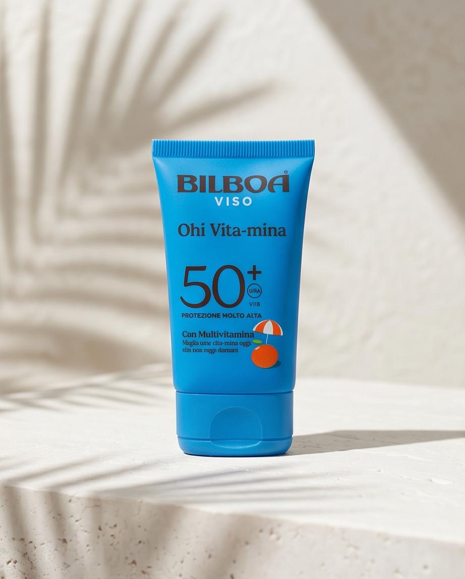 Spray Solare SPF 50+ con Aloe e Olio Multivitaminico