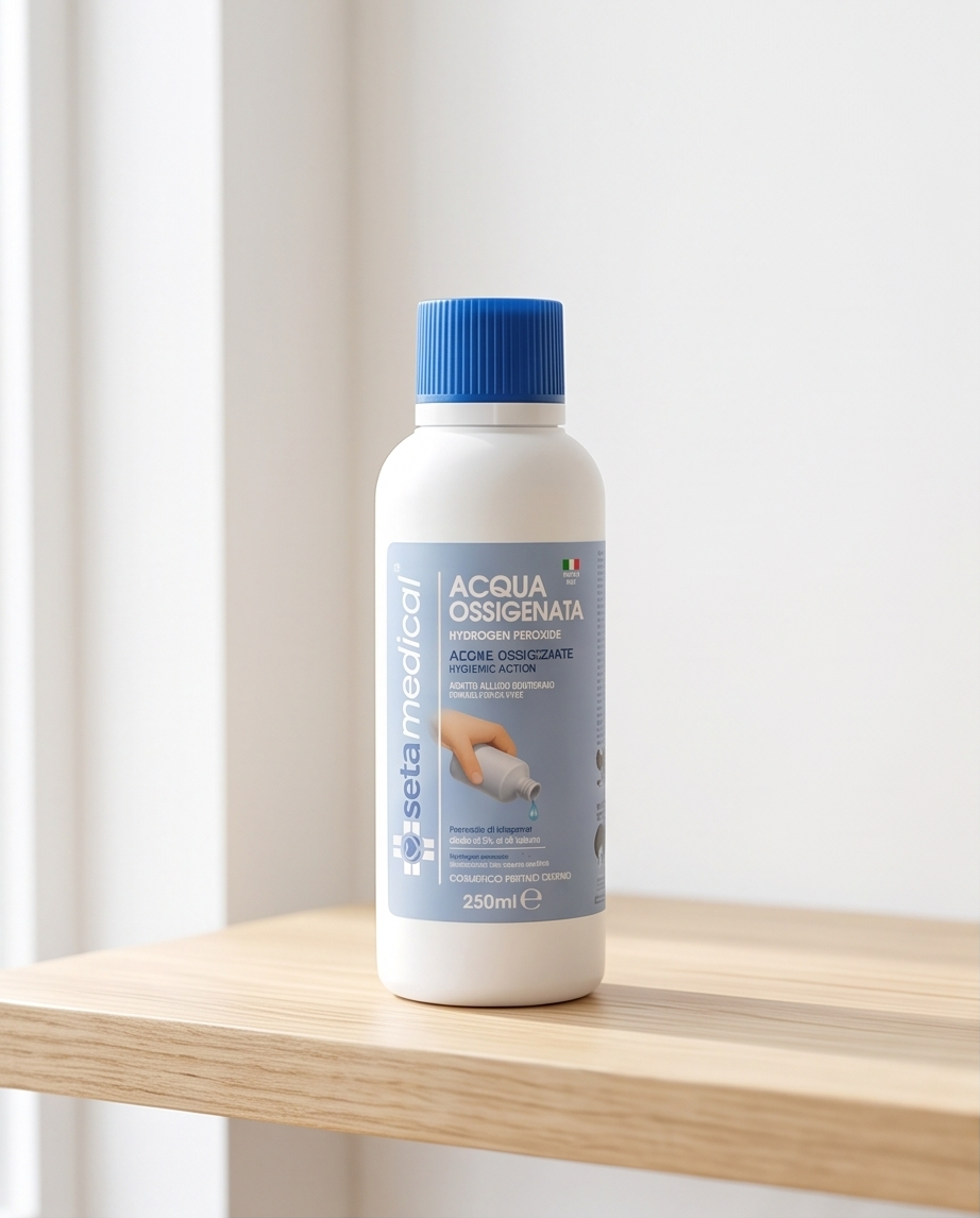 Acqua Ossigenata Seta Medical 250ml ad Azione Igienizzante Corpo