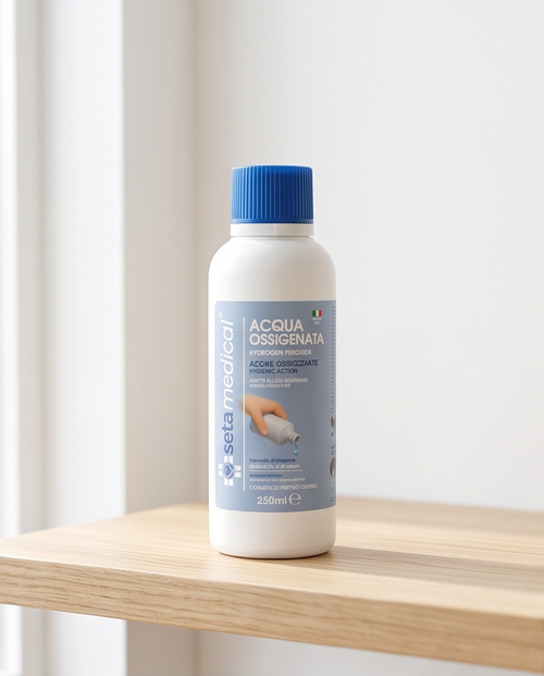 Acqua Ossigenata Seta Medical 250ml ad Azione Igienizzante Corpo