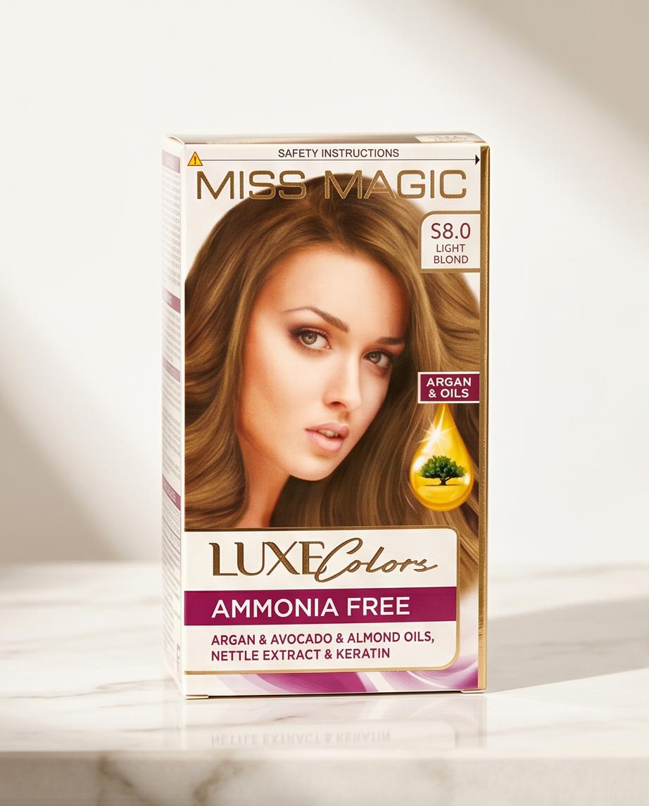 Tinta per Capelli Donna Senza Ammoniaca con Argan