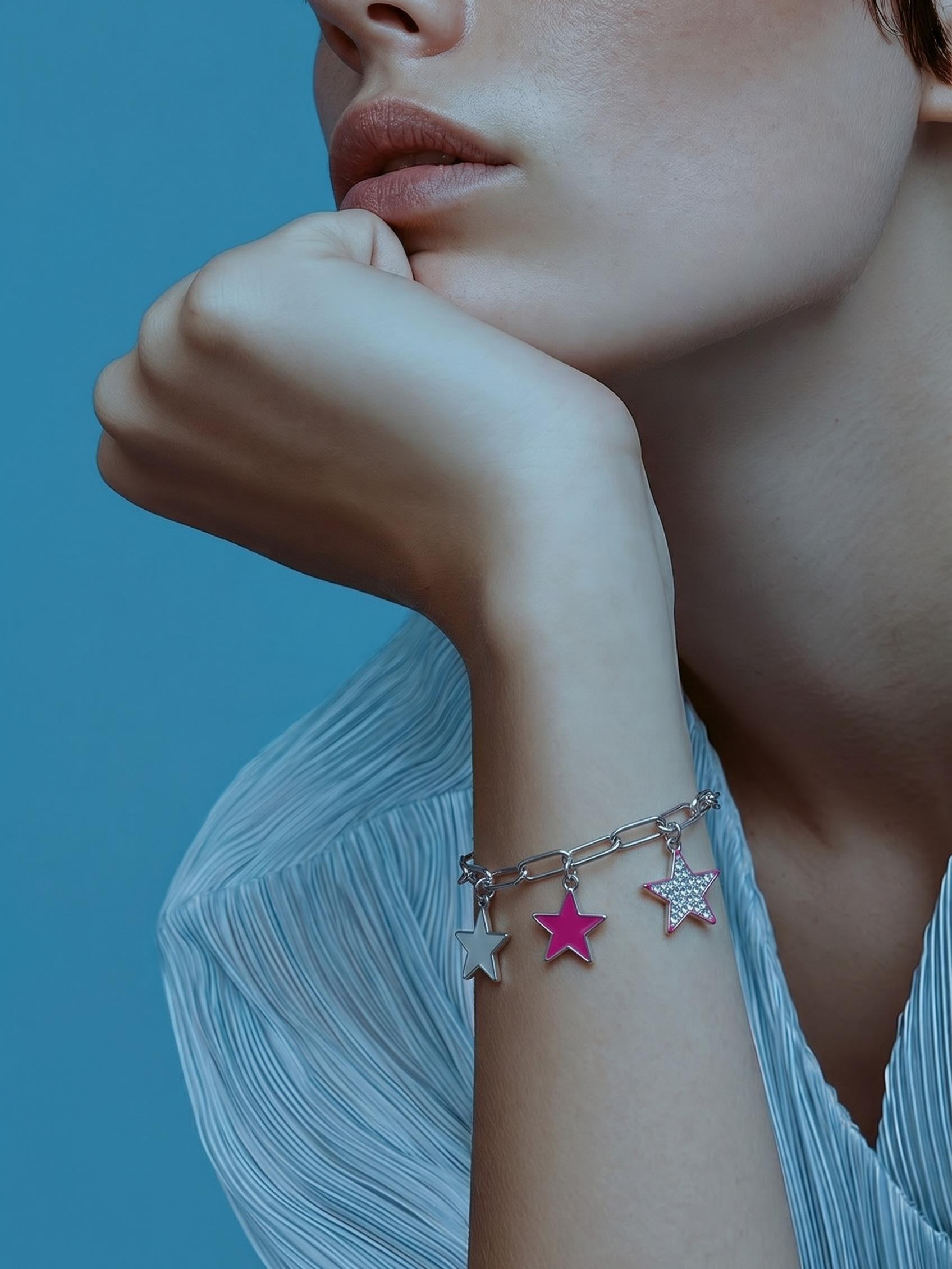 Bracciale Donna con Charm a Stella