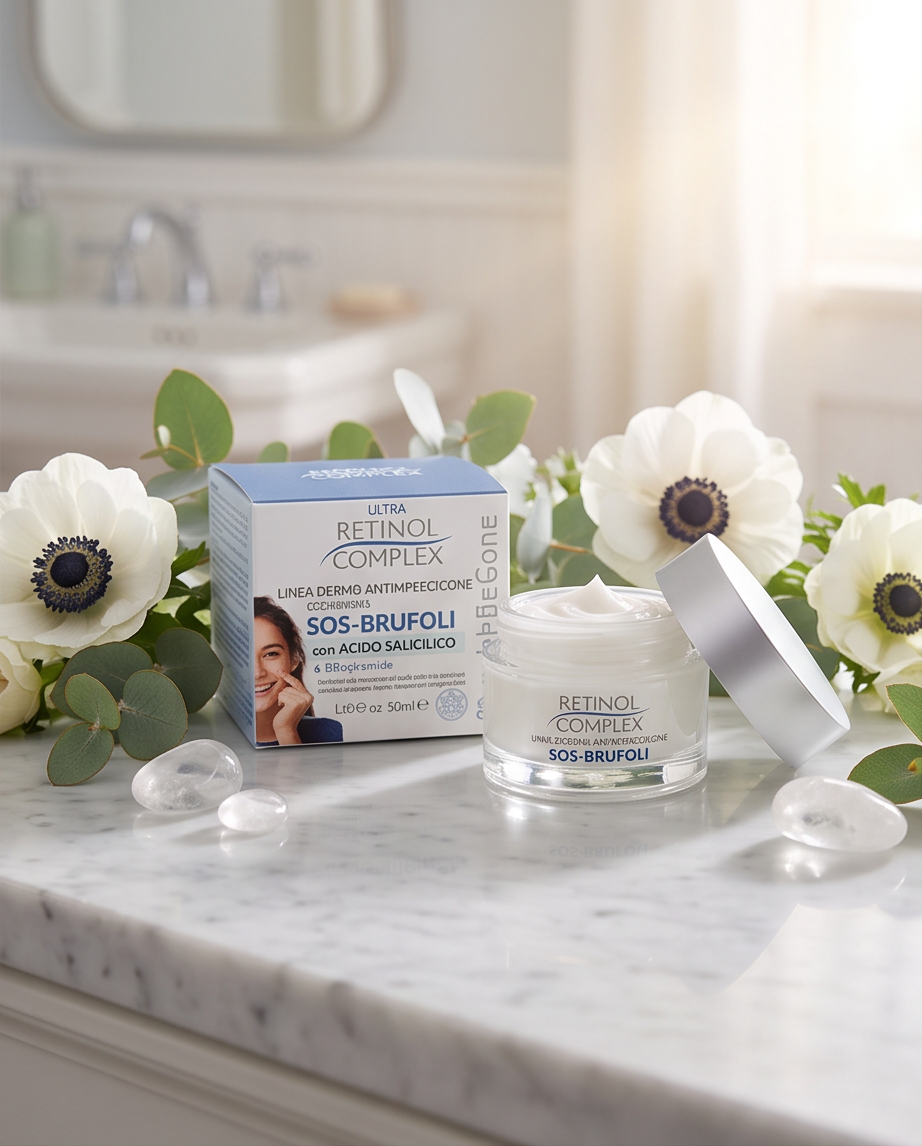 Crema Antibrufoli S.O.S. con Acido Salicilico e Niacinamide