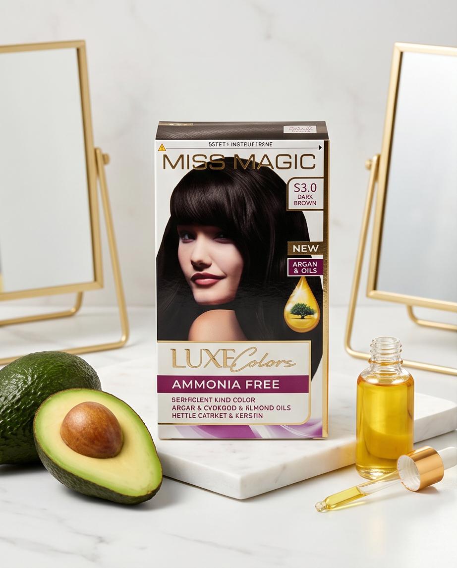 Tinta per Capelli Donna Senza Ammoniaca con Argan