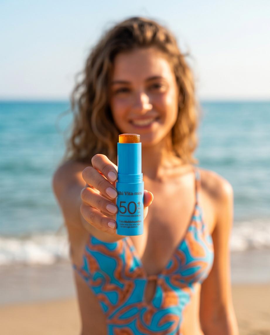 Crema Solare Stick Bilboa SPF 50+ Protezione Pratica per Corpo