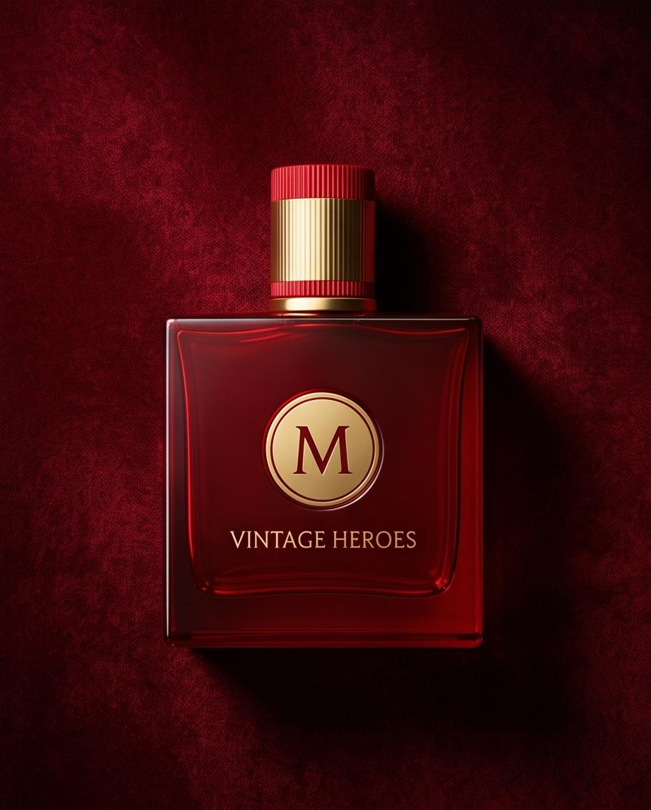Profumo Uomo Intenso e Speziato Flacone Rosso