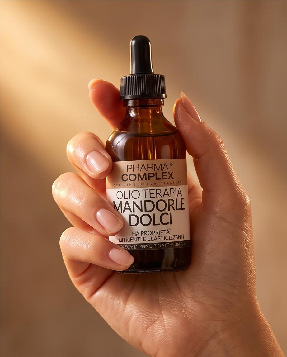 Olio Corpo alle Mandorle Dolci Nutriente ed Elasticizzante in Formato con Contagocce