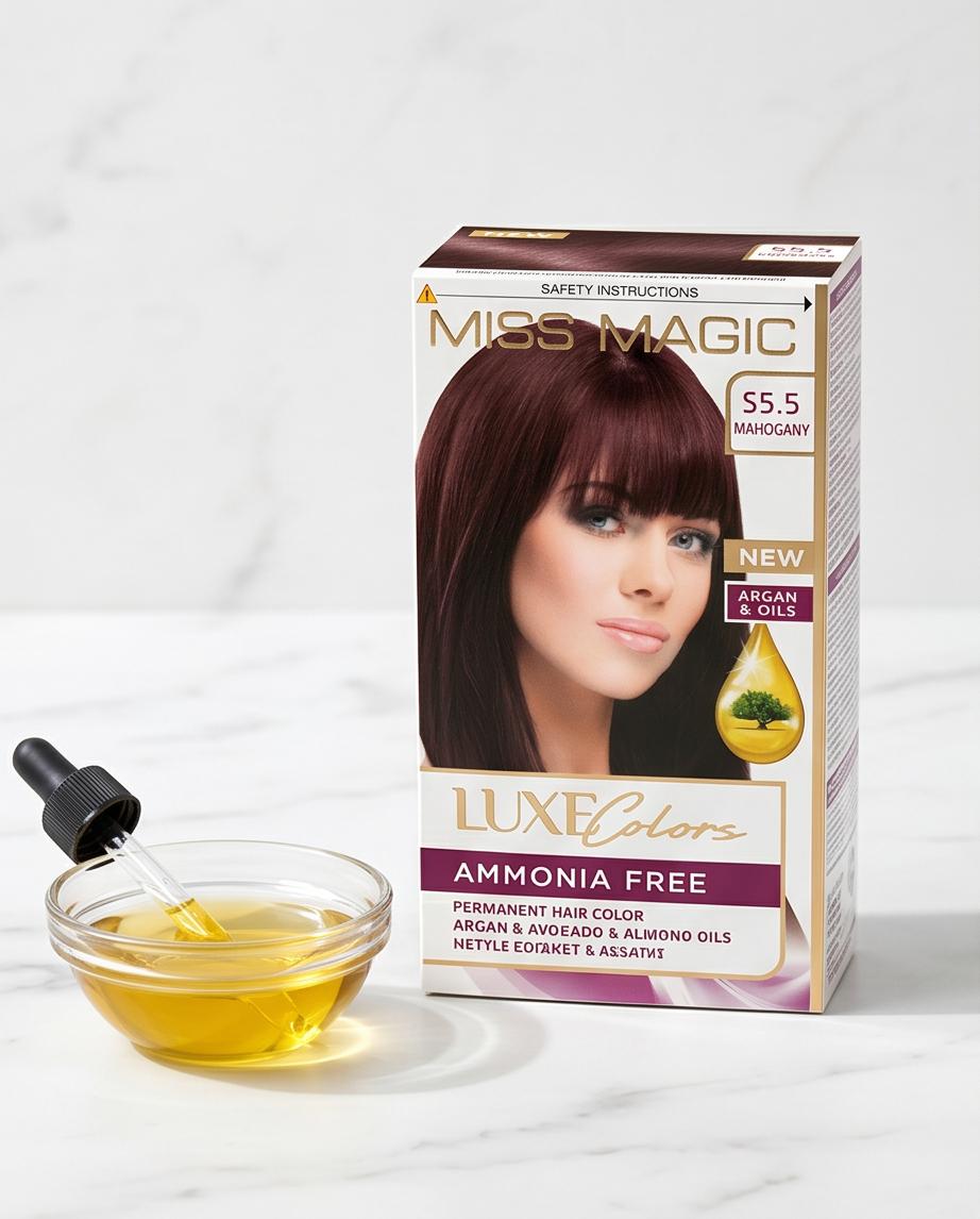 Tinta per Capelli Donna Senza Ammoniaca con Argan