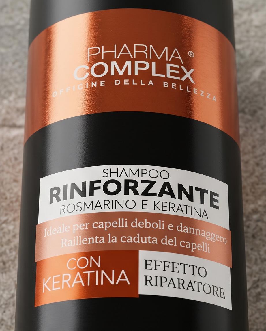 Shampoo Rinforzante al Rosmarino Uso Frequente