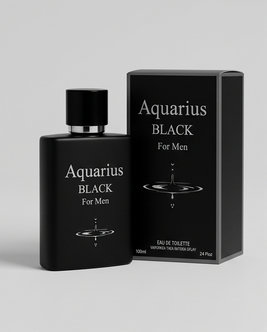 Aquarius Black – Eau de Toilette Uomo 100ml