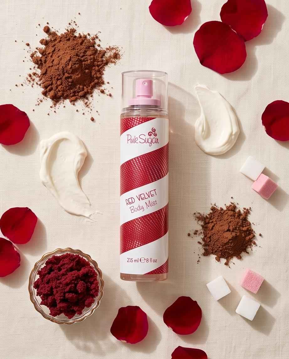 Pink Sugar Red Velvet Acqua Profumata Corpo Leggera