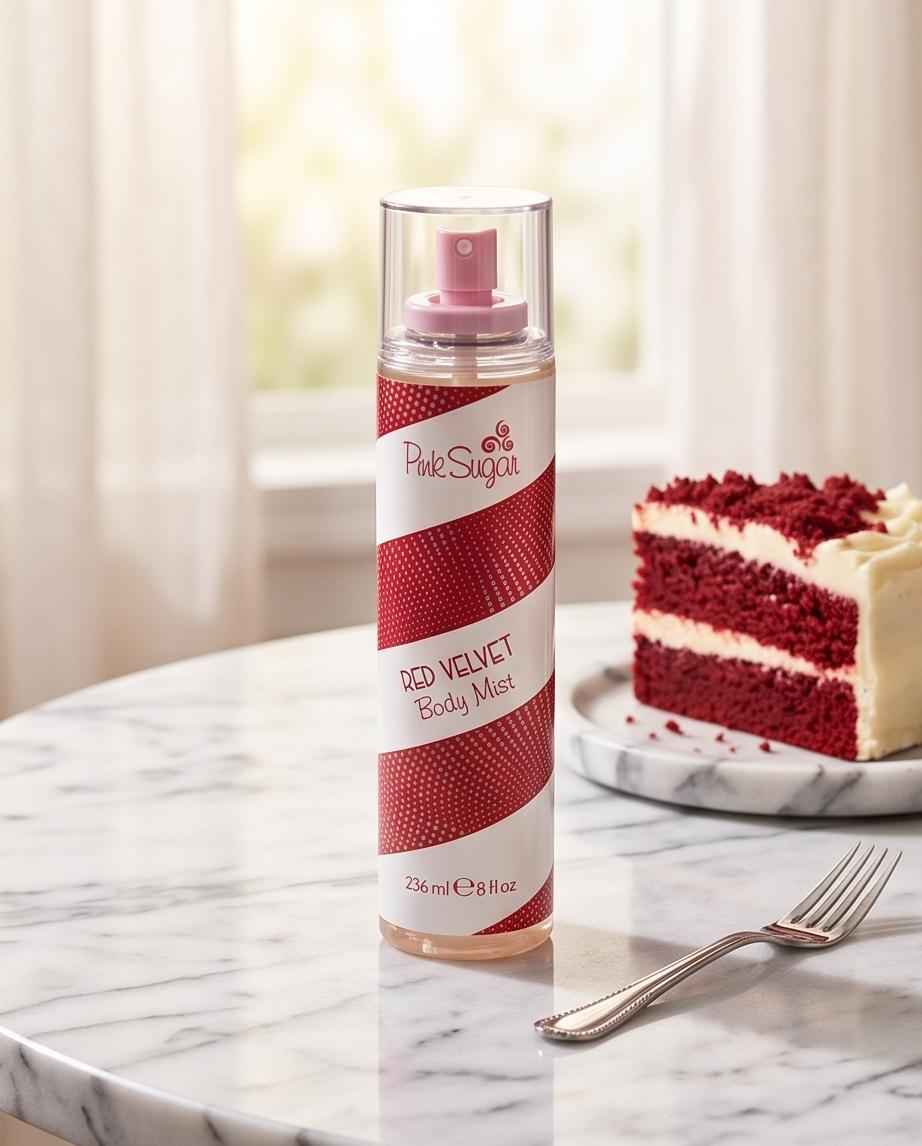 Pink Sugar Red Velvet Acqua Profumata Corpo Leggera